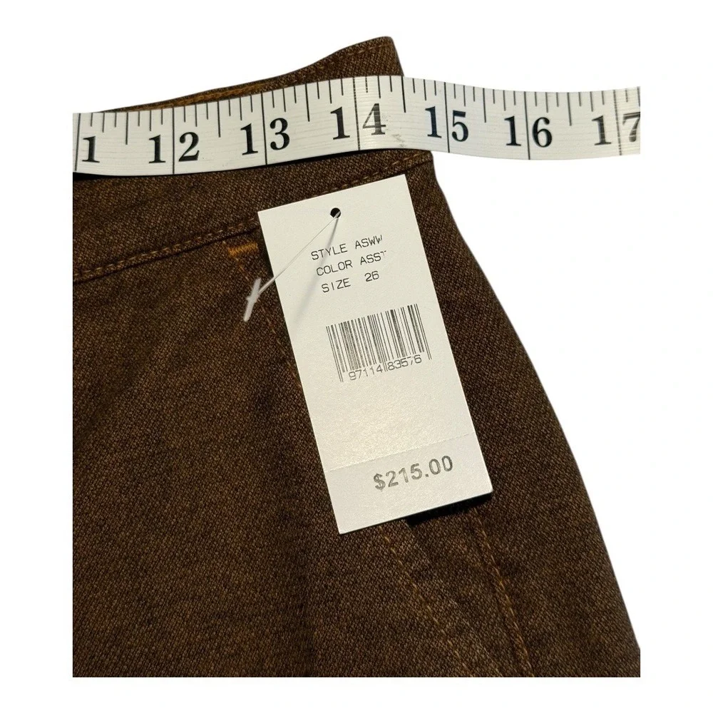 AG Adriano Goldschmied Caden Tailored Trouser Rich Amber Oak Women's Size 4 (26)